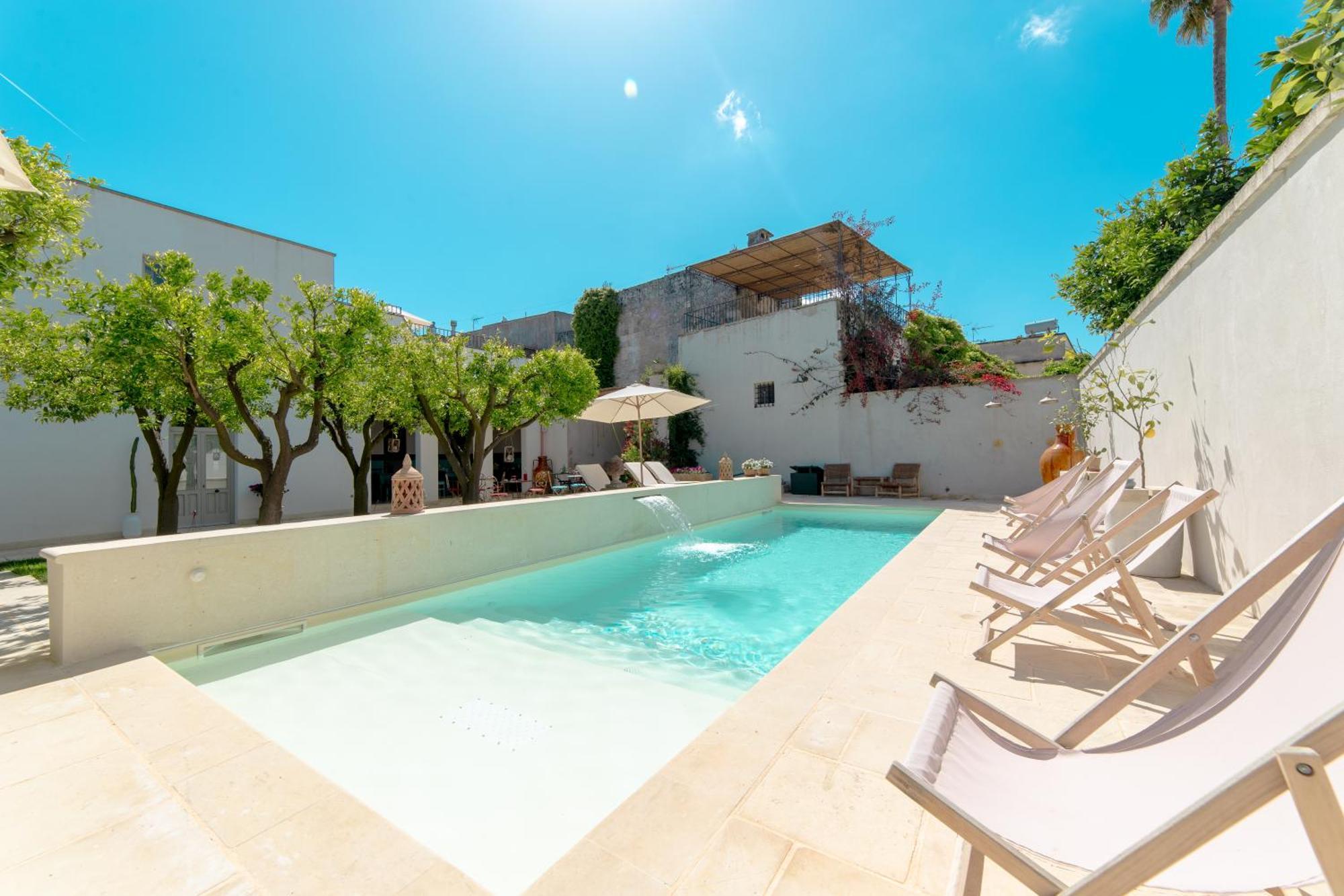 Palazzo Angelica - Luxury Retreat Otranto Bed and Breakfast Giurdignano Exteriör bild